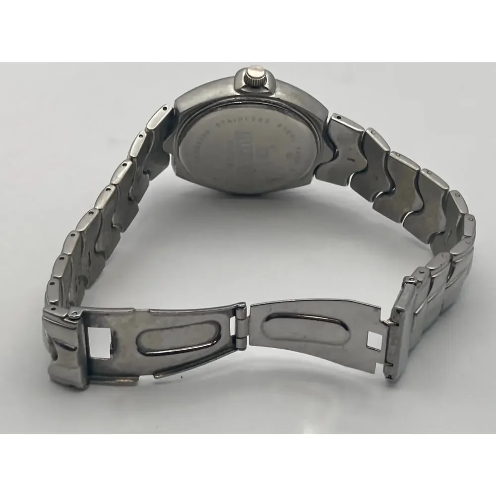 Swiss Watch Hilton Men's 39mm - Stainless Steel - New Battery - Date -Wrist 7